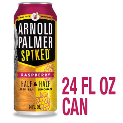 Arnold Palmer Spiked Half & Half Raspberry Beer 5% ABV Cans - 24 Fl. Oz ...