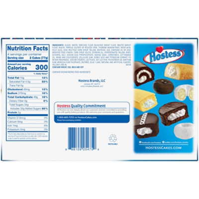 Hostess Red White and Blue Twinkies Creamy Filling - 10 Count - Image 5
