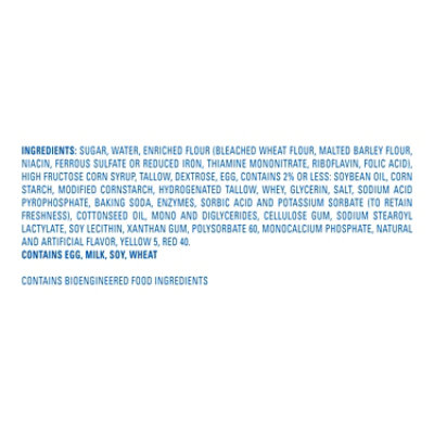 Hostess Red White and Blue Twinkies Creamy Filling 10 Count -  13.58 Oz - Image 4