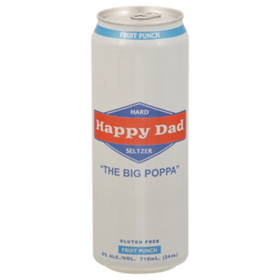 Happy Dad Fruit Punch Seltzer - 24 FZ - Image 3