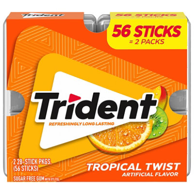 Trident Gum Tropical Twist 56pc - 56 CT - Image 3