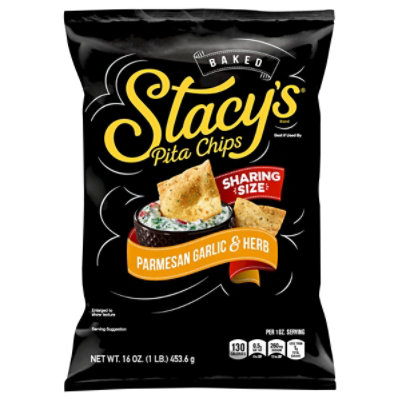 Stacys Pita Chips Parmesan Garlic Herb - 16 OZ - Image 3