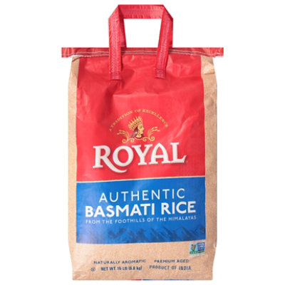 Royal Basmati Rice Bag - 15 LB - Image 3