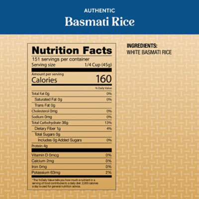 Royal Basmati Rice Bag - 15 LB - Image 2