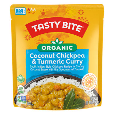 Tasty Bite Organic Chickpea & Turmeric Curry Creamy Chickpea Turmeric Curry - 10 Oz - Image 1