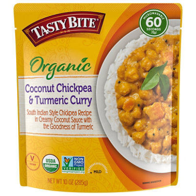 Tasty Bite Curry Turmeric Chickpea - 10 OZ - Image 1