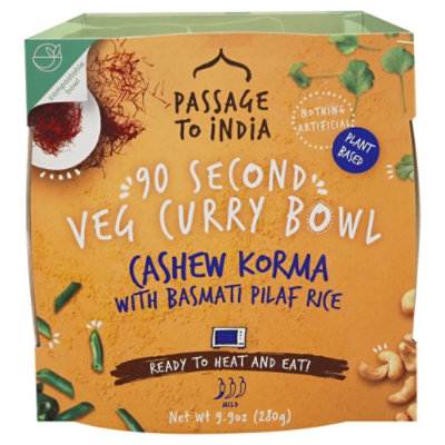 Passage Foods Korma Cashew Vegetable Curry - 9.87 OZ - Image 3