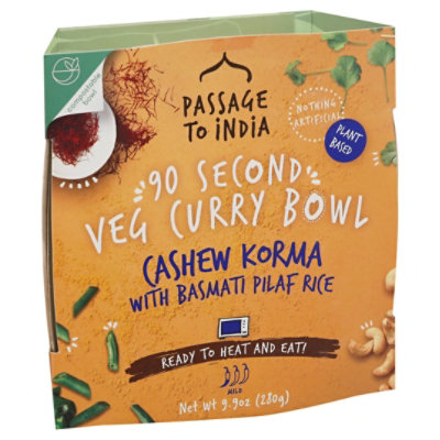 Passage Foods Korma Cashew Vegetable Curry - 9.87 OZ - Image 1