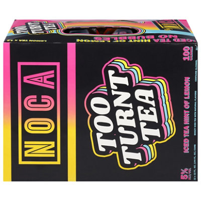 Noca Boozy Iced Tea 12pk Slim Cans - 12-12 FZ - Image 1