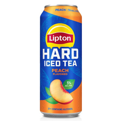 Lipton Hard Iced Tea Peach 24 Fl Oz In Cans - 24 FZ - Image 1