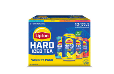 Lipton Hard Iced Tea Variety 12 Fl Oz 12 Count In Cans - 144 FZ - Image 2