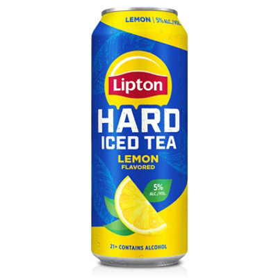 Lipton Hard Iced Tea Classic Lemon 24 Fl Oz In Cans - 24 FZ - Image 1