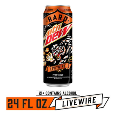 Hard Mountain Dew Livewire - 24 Fl. Oz. - Image 1