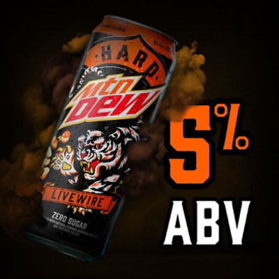 Hard Mountain Dew Livewire - 24 Fl. Oz. - Image 2