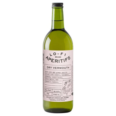 Lo-fi Aperitifs Dry Vermouth Wine - 750 ML - Image 2