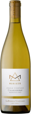 Moniker Chardonnay La Rivera Wine - 750 ML - Image 1