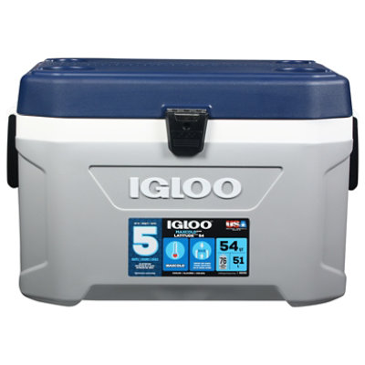Igloo Maxcold Latitude Cooler - 54 Quart - Image 1