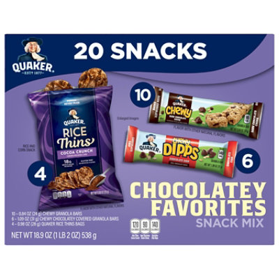 Quaker Snack Mix Variety Pack 18.9 Oz 20 Count - EA - Image 3