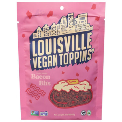 Louisville Vegan Jerky Bacon Bits Toppins - 3 OZ - Image 2