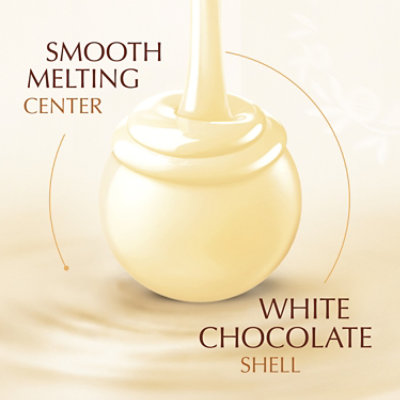 Lindt LINDOR White Chocolate Candy Truffles Bag - 15.2 Oz - Image 2