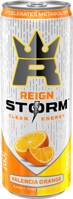 Reign Storm Valencia Orange - 12 Fl. Oz. - Image 1