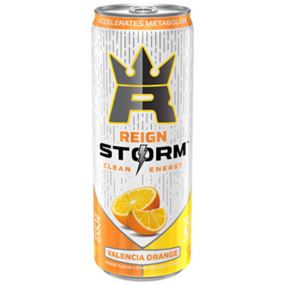 Reign Storm Valencia Orange Energy Drink - 12 Fl. Oz. - Image 1