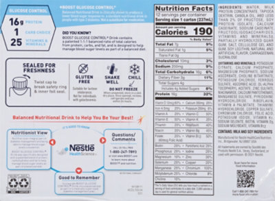 Boost Glucose Control Vanilla - 12-8 FZ - Image 6