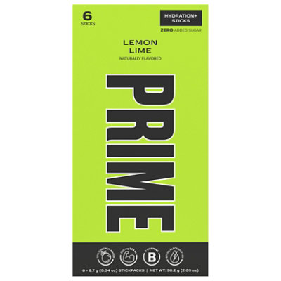 Ph Prime Hydration Sticks 6ct - Lemon Lime - EA - Image 3