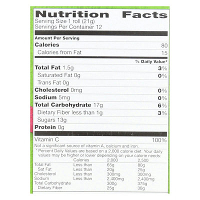 Annie's Homegrown Really Peely Fruit Tape Organic Variety Pack 6 Strawberry 6 Berry - 12 per Pack (6 Packs Total) - Image 2