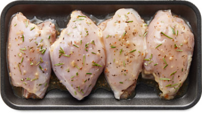 Chicken Thighs With Rosemary Herb Marinade Up To 10% Solution - LB - Image 1