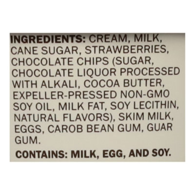 Graeters Limited Editition Straw Choc Chip Ice Cream - 16 FZ - Image 5