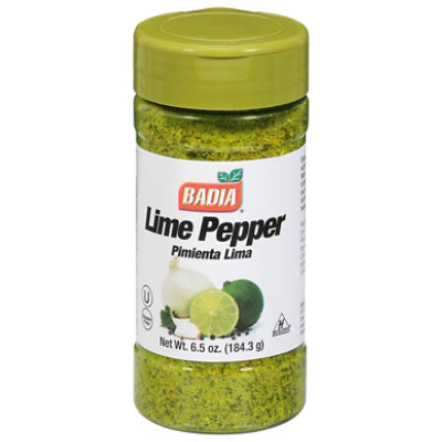 Badia Seasoning Lime Pepper - 6.5 OZ - Image 3