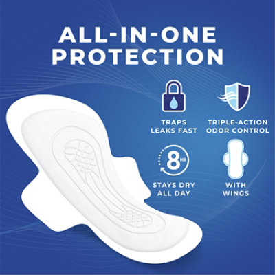 Stayfree Ultra Thin Regular Pads With Wings - 36 Count - Image 2