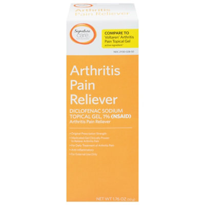 Signature Select/Care Pain Relief Arthrits Diclo Gel 1% - 1.76 OZ - Image 3