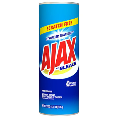 Ajax Powder Cleanser With Bleach, Scratch Free - 21 Oz. - 21 OZ - Image 3