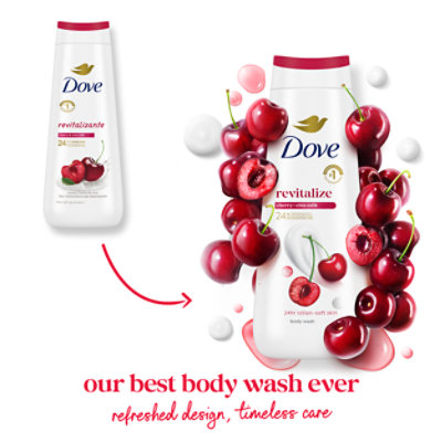 Dove Body Wash Cherry Plus Chia 20fo - 20 FZ - Image 5