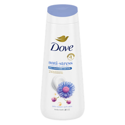 Dove Body Wash Blue Chamomile Oat Milk 20 Fo - 20 OZ - Image 3