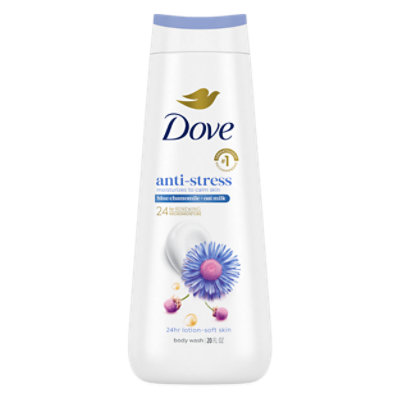 Dove Body Wash Blue Chamomile Oat Milk 20 Fo - 20 OZ - Image 1