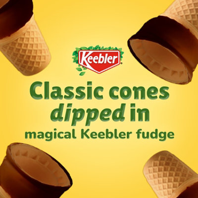 Keebler Fudge-Dipped Ice Cream Cones 12 Count - 3.25 Oz - Image 2
