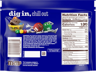 M&M'S Caramel Milk Chocolate Candy Sharing Size In Resealable Bag - 9.05 Oz - Image 6