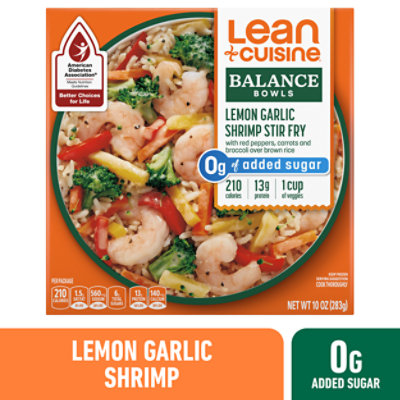 Lean Cuisine Diabetic Management Lemon Garlic Shrimp Stir Fry - 10 OZ - Image 1