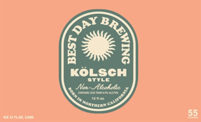 Best Day Kolsch N/a 6-12oz In Cans - 6-12 FZ - Image 4