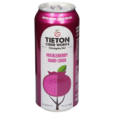 Tieton Cider Huckleberry Cans - 4-16 FZ - Image 2