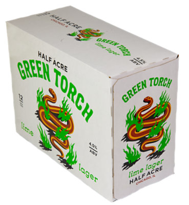 Half Acre Green Torch In Cans - 12-12 FZ - Image 1