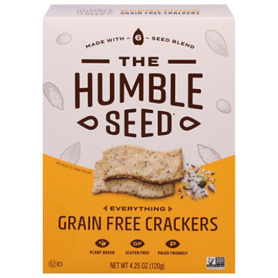 The Humble Seed Crackers Grain Free Everything - 4.25 OZ - Image 2