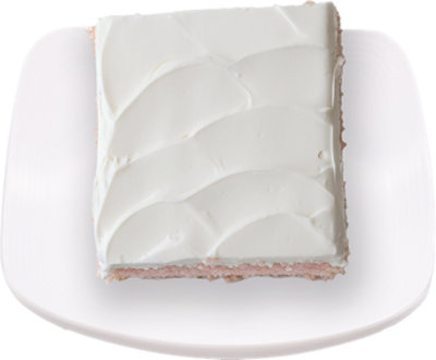 Strawberry Square Cake - Each - Image 1