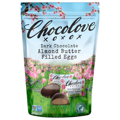 Dark Choc Almond Btr Eggs - EA - Image 2