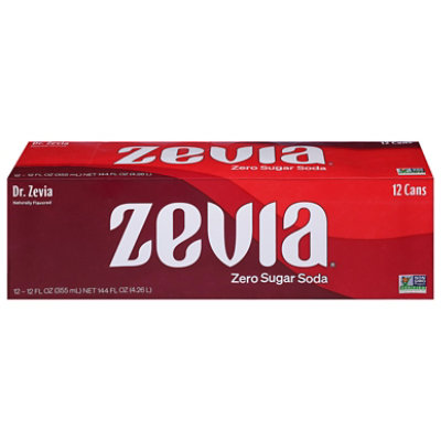Zevia Zero Sugar Dr. Zevia Soda - 12-12 Fl. Oz. - Image 2
