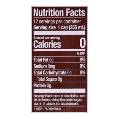 Zevia Zero Sugar Ginger Root Beer Soda - 12-12 Fl. Oz. - Image 3