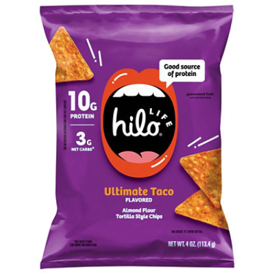 Hilo Life Snacks Tortilla Chips Taco - 4 OZ - jewelosco